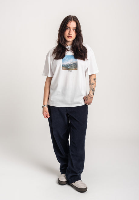 TITUS Nermin T-shirt white – Vue de détail 2
