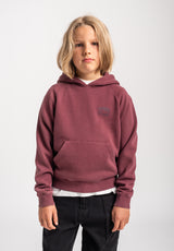 TITUS Heritage Clean Kids Felpa con cappuccio darkberryfaded – Vista 1