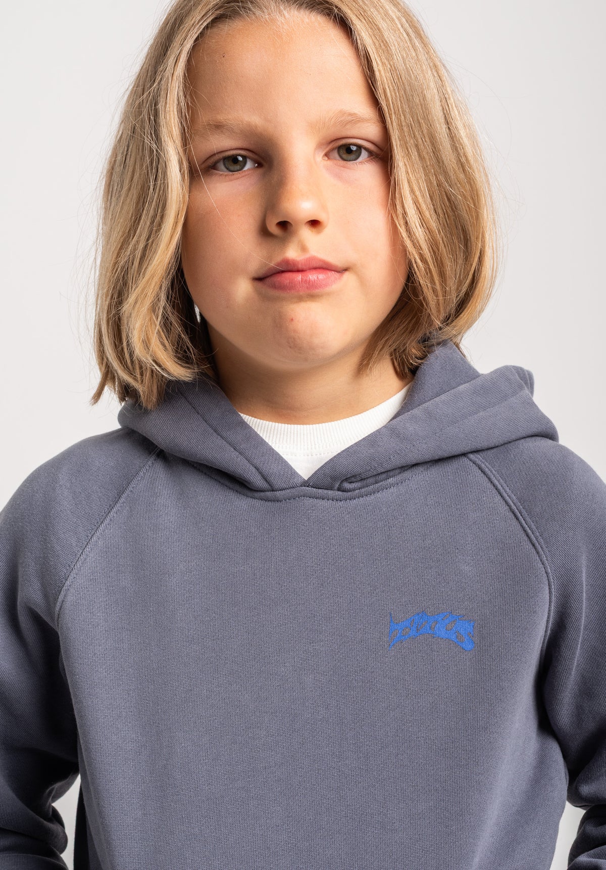 TITUS Zoya Kids Sweat à capuche greybluefaded – Vue de détail 1