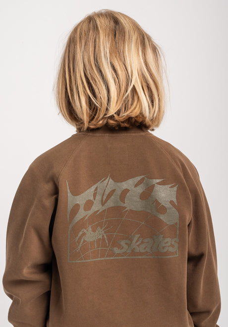 TITUS Heritage Clean Kids Sweatshirt darkolivefaded – Detail view 1