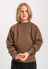 TITUS Heritage Clean Kids Sweatshirt darkolivefaded – Visning 1