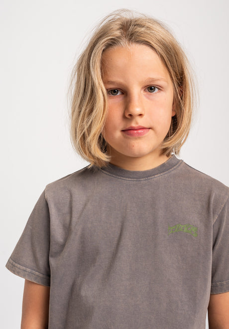 TITUS Zoya Kids T-shirt greybluefaded – Vue de détail 1