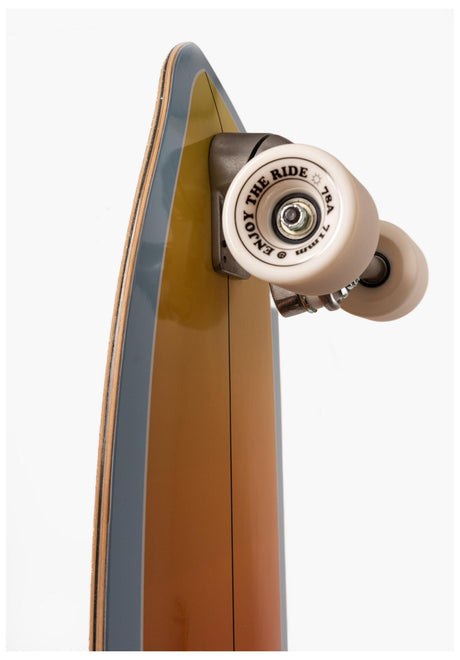 TITUS Surf Skate Sunburst Cruiser Complete orange – Detail view 1