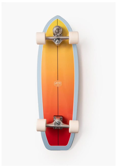 TITUS Surf Skate Sunburst Cruiser Complete orange – Detail view 2