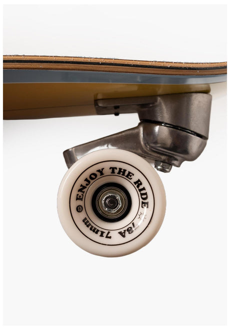 TITUS Surf Skate Sunburst Cruiser Complete orange – Back view