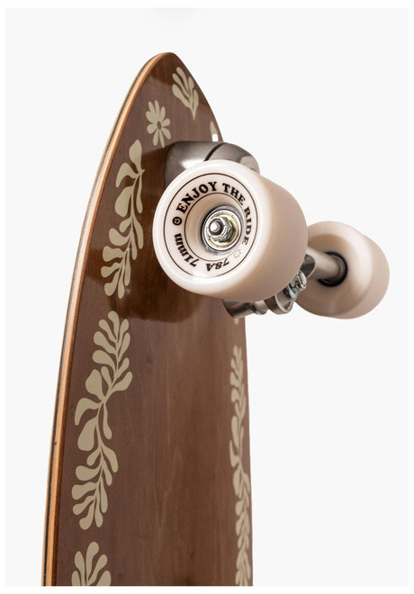 TITUS Surf Skate 3 Seagrass Cruiser Complete brown – Back view