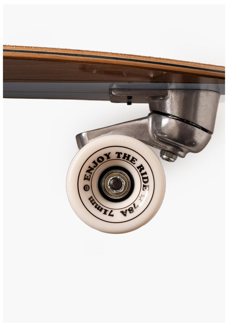 Kingpin Surf Skate 4 Locals Cruiser Complete brown – Back view