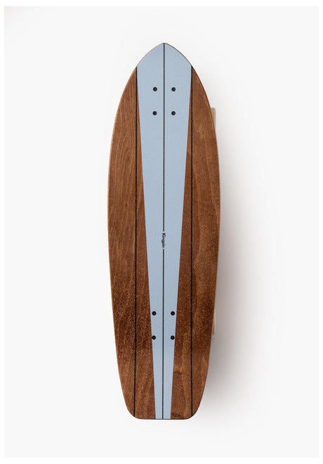 Kingpin Surf Skate 4 Locals Cruiser Complete brown – Front view