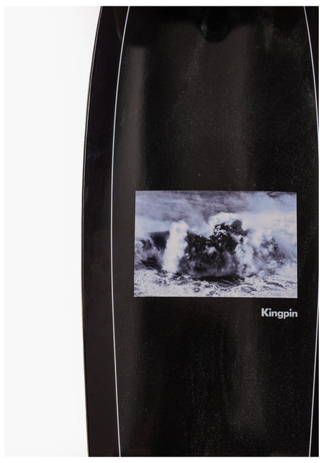 Kingpin Surf Skate Wave Cruiser Complete black – Top view