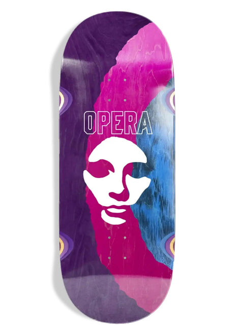 Opera Fattie Triple Torn Big Mask EX7 Deck purple-blue – Set forfra