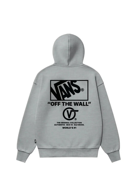 Vans Stacked Hi Sweat à capuche cementheather – Vue de face
