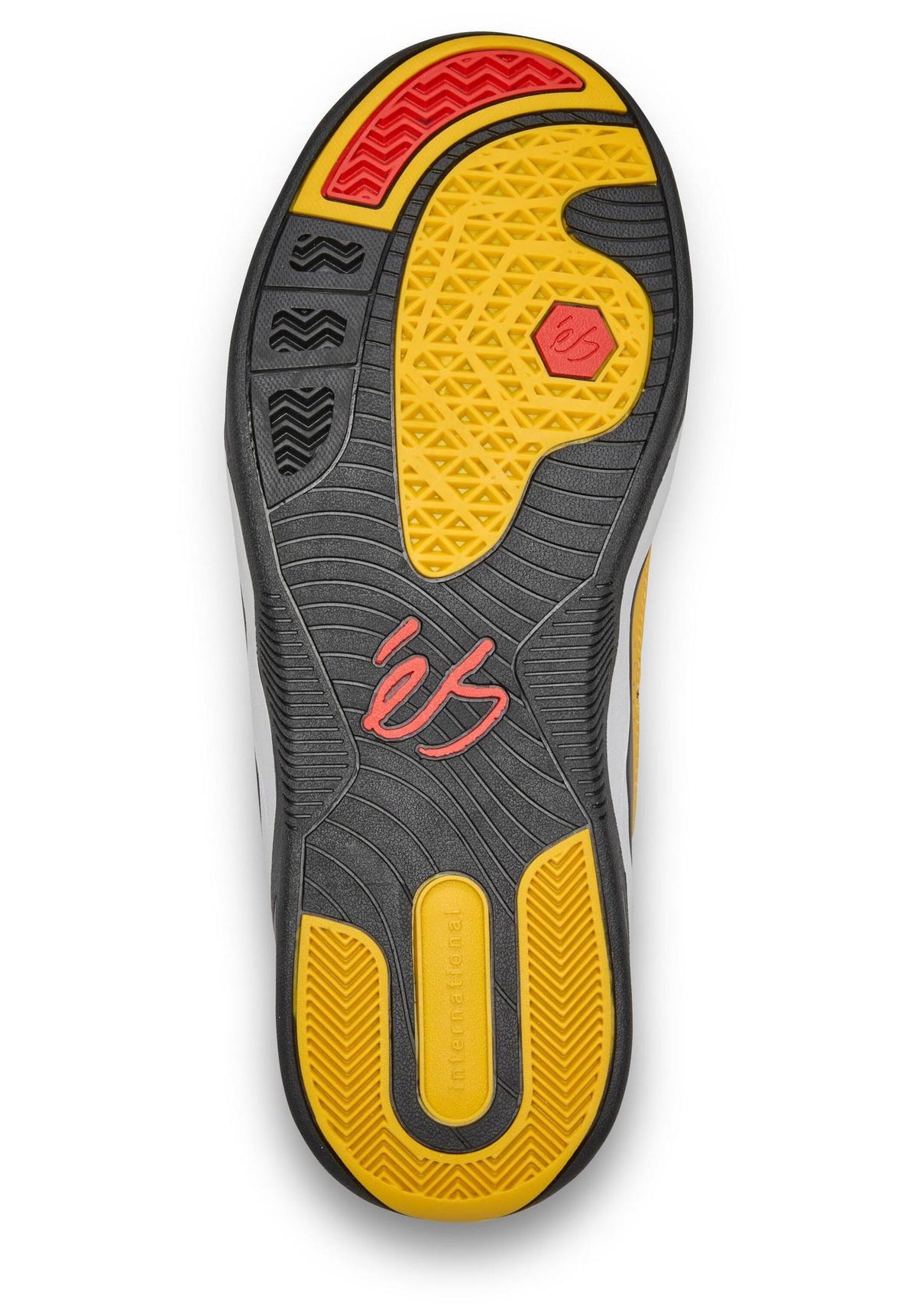 éS Imprint Zapatillas para chicos black-yellow – Vista de detalle 2