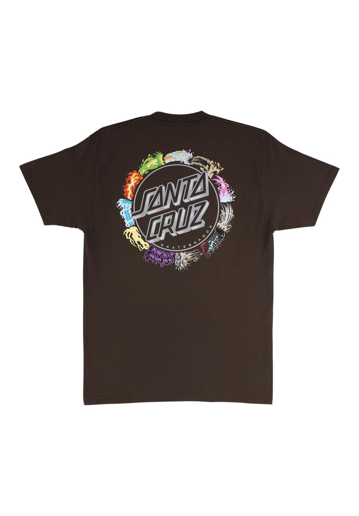 Santa-Cruz Pokémon Power Dot Heavyweight T-Shirt java – Back view