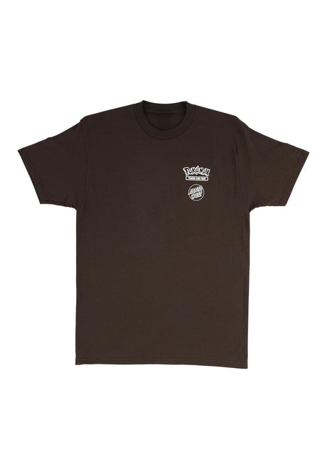 Santa-Cruz Pokémon Power Dot Heavyweight T-shirt java – Vooraanzicht