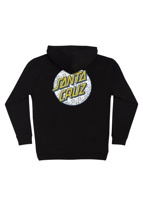 Santa-Cruz Pokémon Energy Dot Midweight Hoodie-sweater black – Achteraanzicht