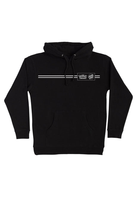 Santa-Cruz Pokémon Energy Dot Midweight Hoodie-sweater black – Vooraanzicht
