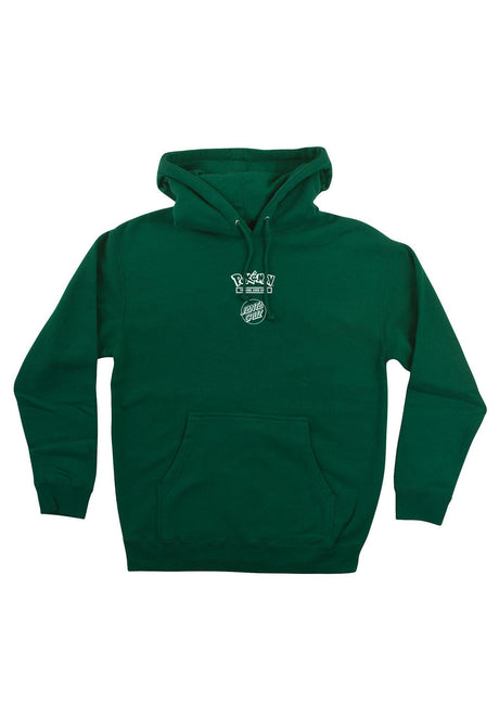 Santa-Cruz Pokémon Power Dot Midvyweight Hoodie-sweater forest – Vooraanzicht