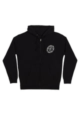 Santa-Cruz Pokémon TCG Hand Heavyweight Zip-Hoodie black – Front view