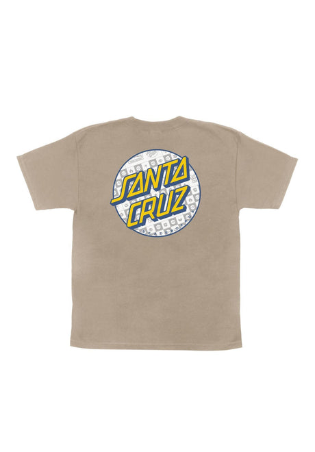Santa-Cruz Pokémon Energy Dot Youth Midweight T-shirt sand – Achteraanzicht