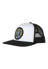 Santa-Cruz Pokémon TCG Hand  Youth Mesh Trucker Snapback Cap white-black – Front view