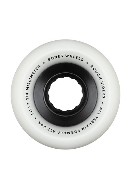 Bones Wheels ATF Rough Riders 80A Annuals Rueda white – Vista trasera