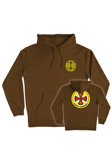 Independent Truck Co Legacy Heavyweight Hoodie brown – Front view