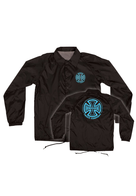 Independent Truck Co Legacy Coach Windbreaker Overgangsjakke black – Set forfra