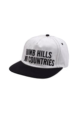 GX1000 Bomb Hills 5-Panel Logo Snapback Kasket white – Set forfra