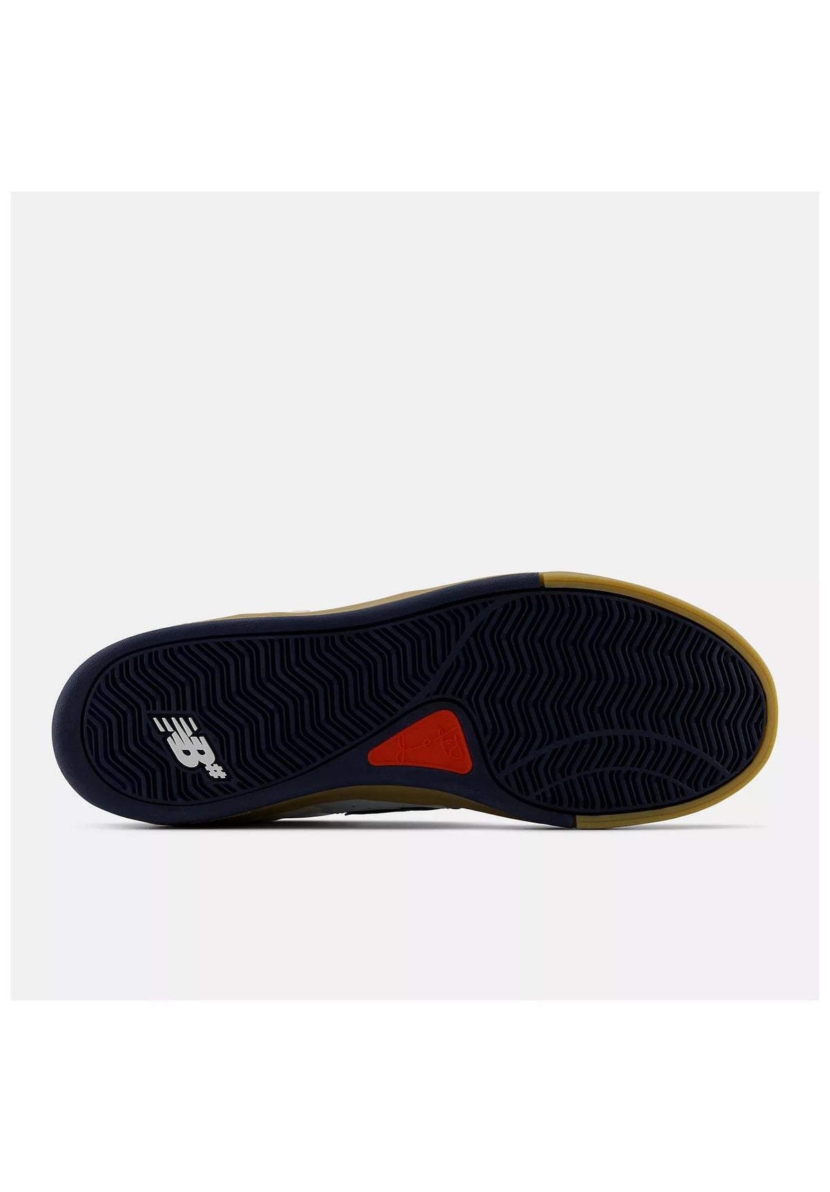 New Balance Numeric 306 Jamie Foy Cup Schoen heren white-navy – Bovenaanzicht