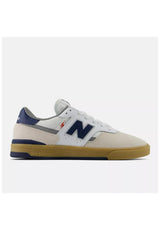 New Balance Numeric 306 Jamie Foy Cup Schoen heren white-navy – Vooraanzicht