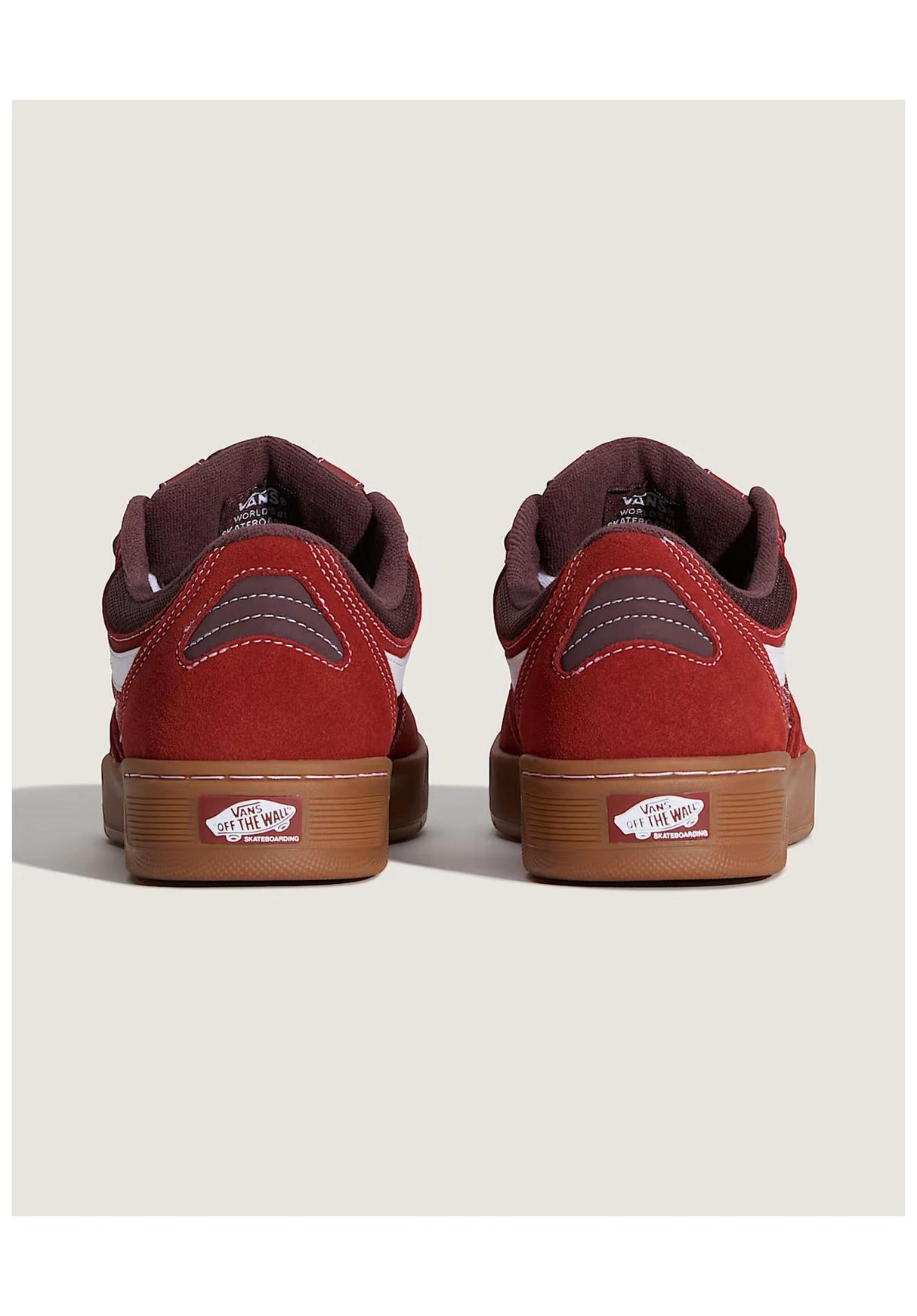Vans Rowan Z3 Schoen heren gum-bordeaux – Detailweergave 1