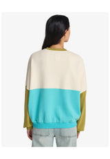 Billabong Jump Around Block Sweatshirt cedargreen – Back view