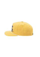 Loser-Machine Olde Mixed Unstructured Snapback Gorra goldenbrown – Vista trasera