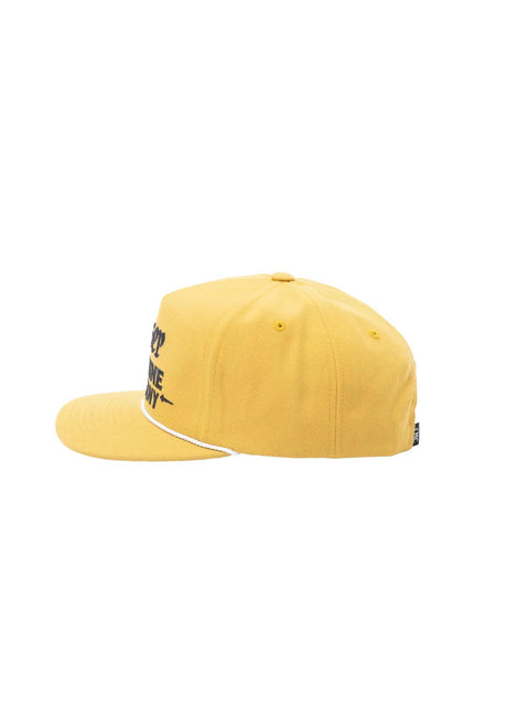 Loser-Machine Olde Mixed Unstructured Snapback Cap goldenbrown – Back view