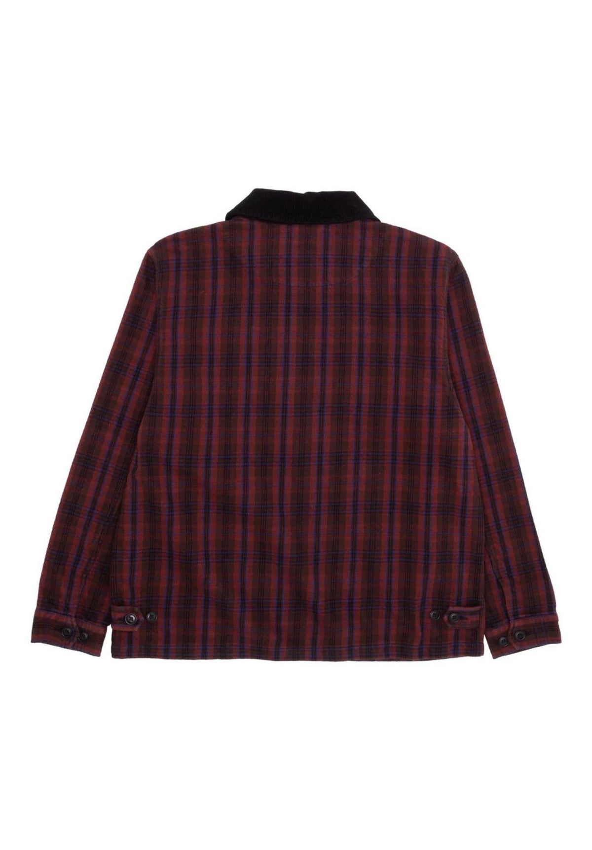 GX1000 Harrington Light Jacket plaid – Back view