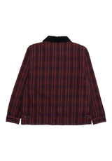 GX1000 Harrington Light Jacket plaid – Back view