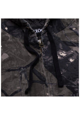 GX1000 Work Light Jacket real tree navy – Detail view 2