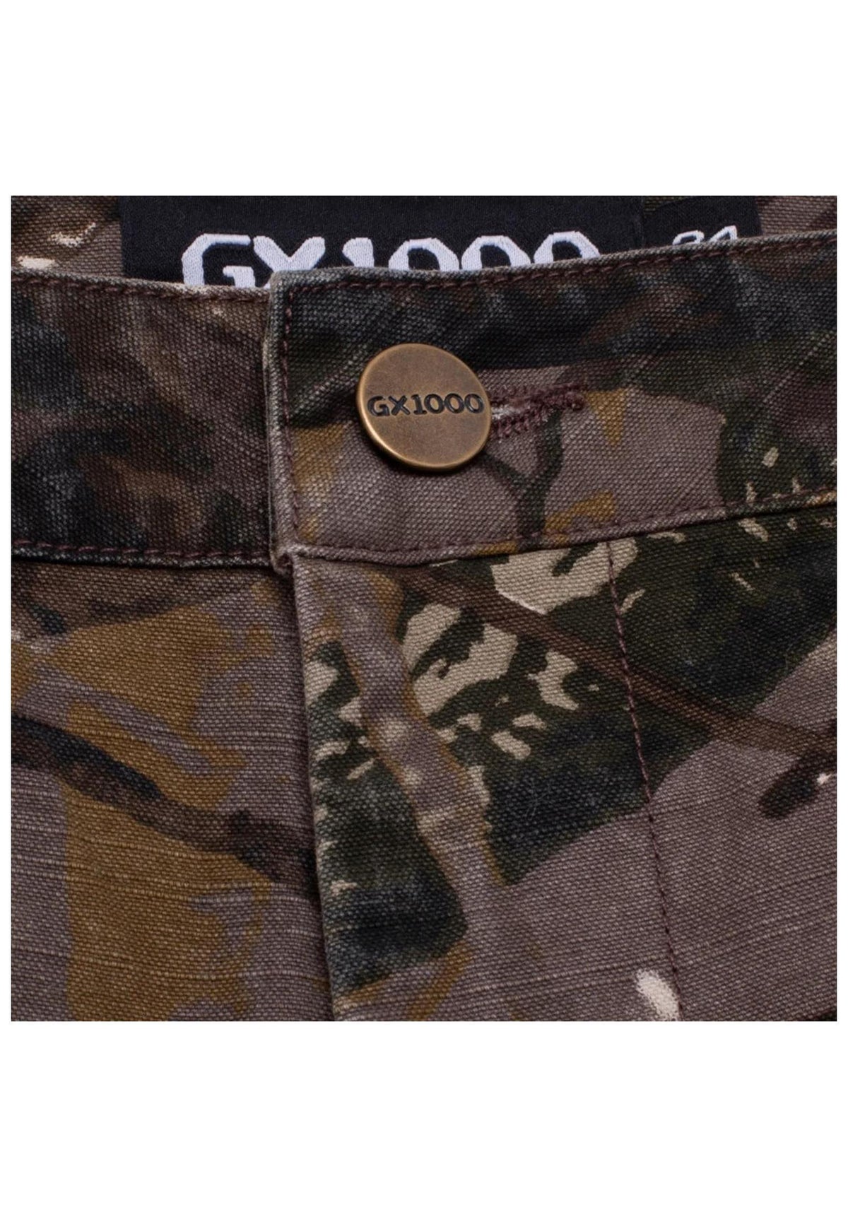 GX1000 Double Knee Pants real tree brown – Detail view 1