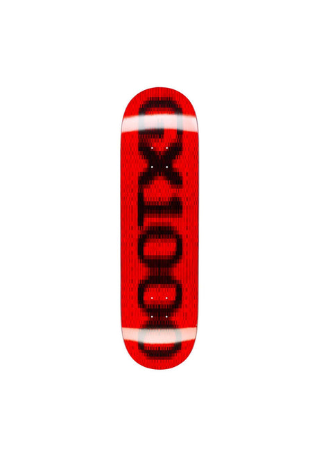 GX1000 OG Logo Blur Deck red – Front view