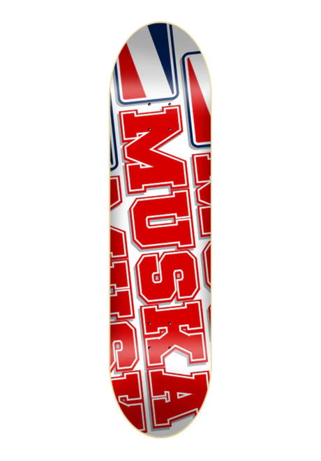 Shortys Muska Icon Long Deck red – Front view