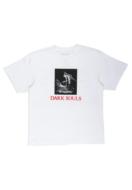 Welcome x Dark Souls Grave Boxy T-Shirt white – Back view