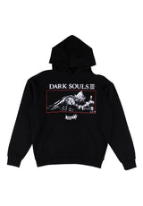 Welcome x Dark Souls Cinder Enzyme-washed Boxy Hoodie black – Set forfra