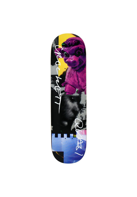 Quasi Crockett 'Cow' Pro Q63 Deck multicolored – Set forfra