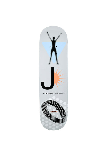 Quasi Johnson 'Exalt' Pro Q38 Deck white – Set forfra