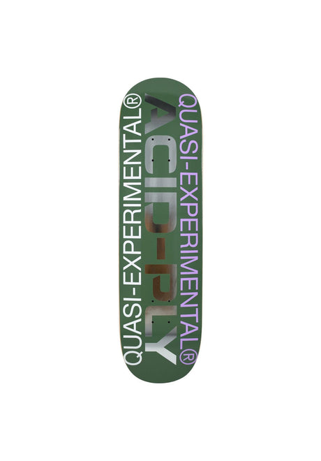 Quasi Mega Logo 2 Q64 Deck green – Set forfra