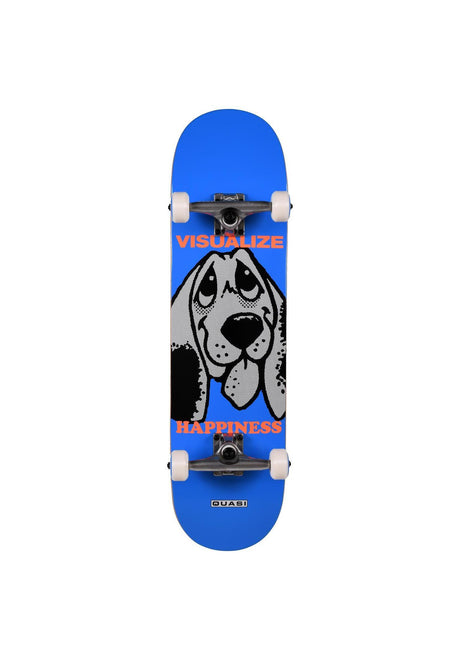 Quasi Visualize Skateboard completo blue – Vista frontale