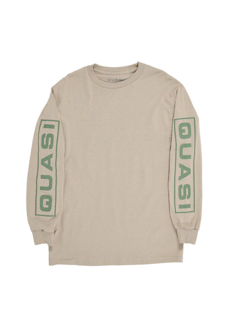 Quasi Euro Longsleeve sand – Front view