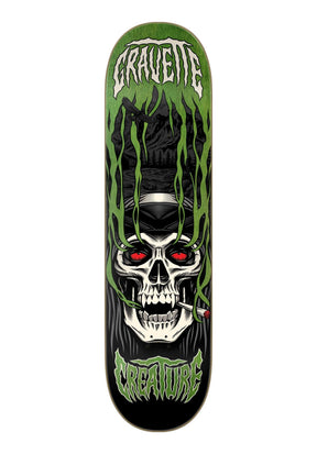 Gravette Hippie Skull Pro black-green Vorderansicht