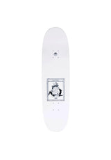 Welcome X AFI Decemberunderground on Sons of Boline Deck white glitter – Back view