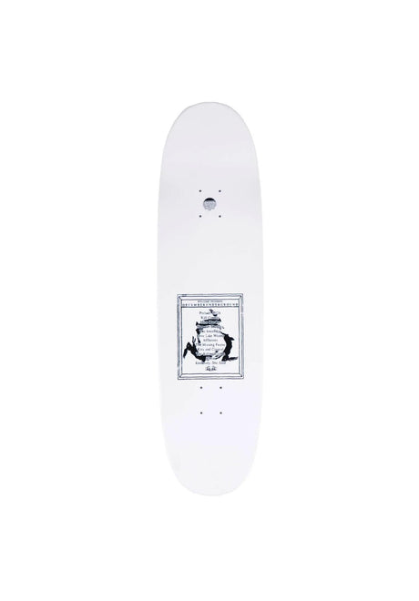 Welcome X AFI Decemberunderground on Sons of Boline Planche white glitter – Vue de dos